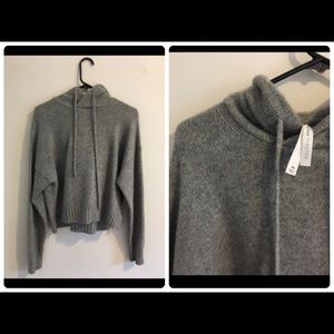 Aritzia Babaton Luxe Cashmere Hoodie Sweater